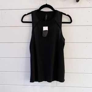 Black cotton on tank